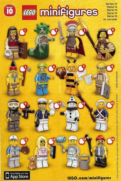 LEGO MINIFIGURES: SERIE 10