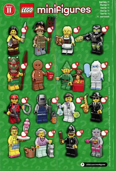 LEGO MINIFIGURES: SERIE 11