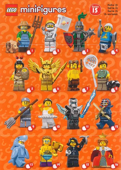 LEGO MINIFIGURES: SERIE 15