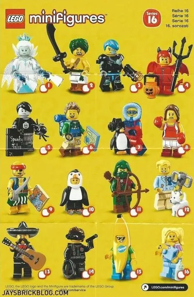 LEGO MINIFIGURES: SERIE 16