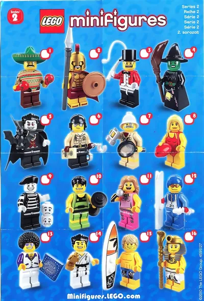 LEGO MINIFIGURES: SERIE 2
