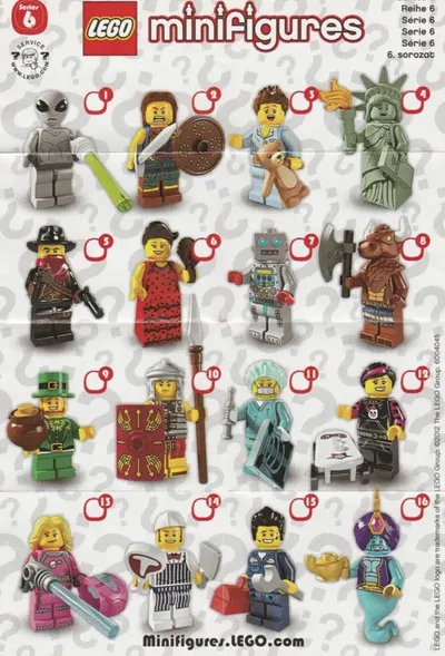 LEGO MINIFIGURES: SERIE 6