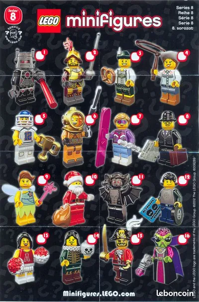 LEGO MINIFIGURES: SERIE 8