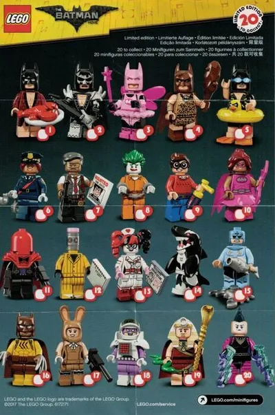 LEGO MINIFIGURES: BATMAN