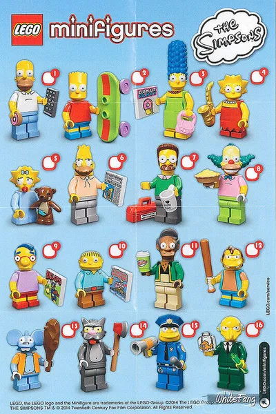 LEGO MINIFIGURES: THE SIMPSONS