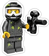 Le joueur de paintball