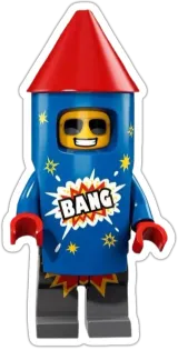 Fireworks Rocket Guy