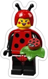La Fille en Costume de Coccinelle