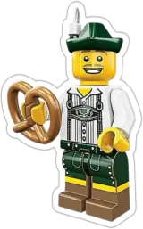 L'homme en costume tyrolien