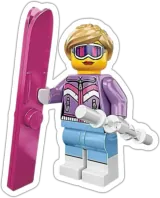 La skieuse